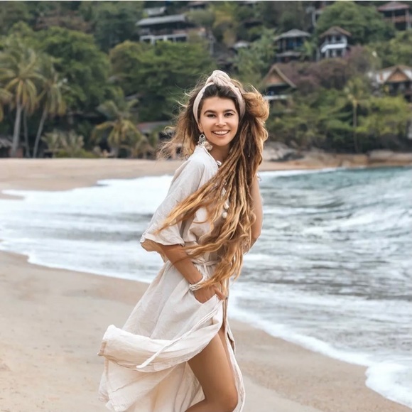 Handmade Boho Cotton Dashi Kimono Duster One Size - Picture 4 of 8